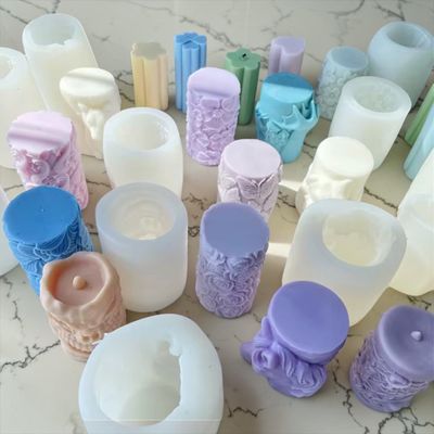 Silicone molds for candles